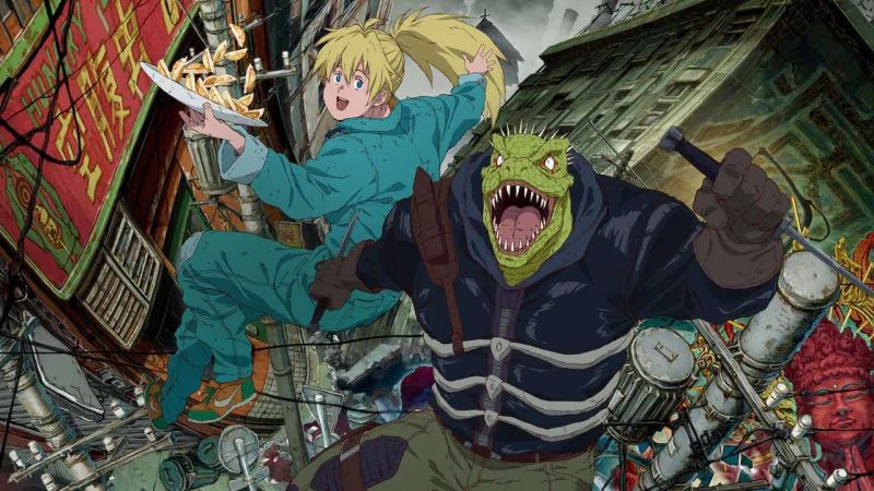 Sinopsis Anime Dorohedoro: Dunia Gelap Setelah Apocalypse