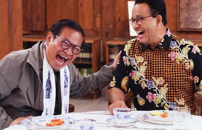 Anies Baswedan Berbagi Momen Tertawa Bersama Pramono dan Rano: Keceriaan yang Menghangatkan Pagi